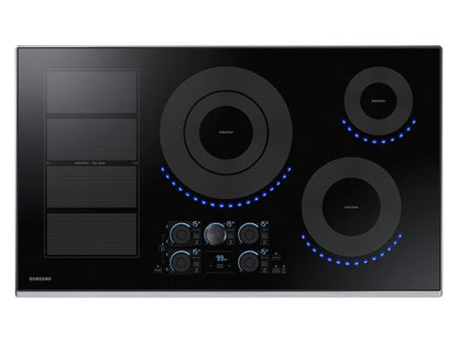 Samsung NZ36K7880US 36" Smart Induction Cooktop in Stainless Steel