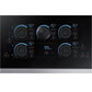 Samsung NZ36K7880US 36" Smart Induction Cooktop in Stainless Steel