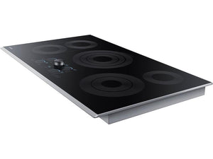 Samsung NZ36K7570RS 36" Smart Electric Cooktop with Sync Elements in Stainless Steel