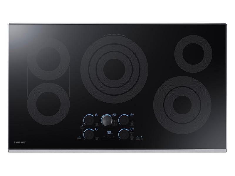 Samsung NZ36K7570RS 36" Smart Electric Cooktop with Sync Elements in Stainless Steel