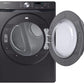 Samsung DVE45T6000V 7.5 cu. ft. Electric Dryer with Sensor Dry in Brushed Black