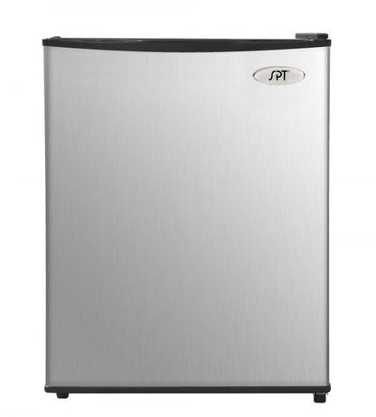 SPT - RF-245SS: 2.4 cu. ft. Stainless Refrigerator with Energy Star