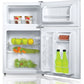 SPT - RF-314W: 3.1 cu. ft. Double Door Refrigerator in White – Energy Star