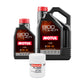 Motul 8100 Power Full Synthetic Oil Change Kit - Ford F-150 Raptor ('17-'20) - 3.5L EcoBoost