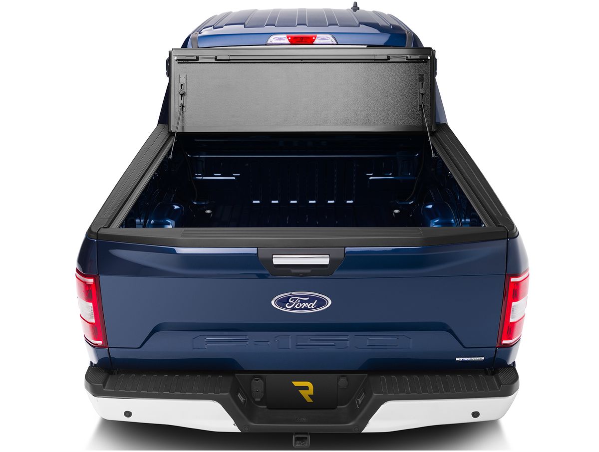 RealTruck BakFlip Fibermax Hard Folding Tonneau Cover For Tacoma