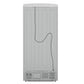 FORNO Espresso Luigi 33" 18 cu. ft. French Door Refrigerator in White with Antique Brass Handles, FFFFD1791-33WHT