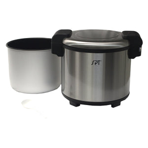 SPT - SCW-80M: 160 Cups (cooked rice) 20L Stainless Steel Heavy Duty Rice Warmer