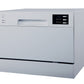 SPT - SD-2225DS: Energy Star Countertop Dishwasher with Delay Start & LED – Silver