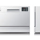 SPT - SD-2225DS: Energy Star Countertop Dishwasher with Delay Start & LED – Silver