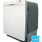 SPT - SD-6501W: Energy Star 24″ Built-In Stainless Steel Tall Tub Dishwasher w/ Heated Drying – White