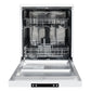 SPT - SD-6513W: Energy Star 24″ Portable Stainless Steel Dishwasher – White