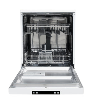 SPT - SD-6513W: Energy Star 24″ Portable Stainless Steel Dishwasher – White