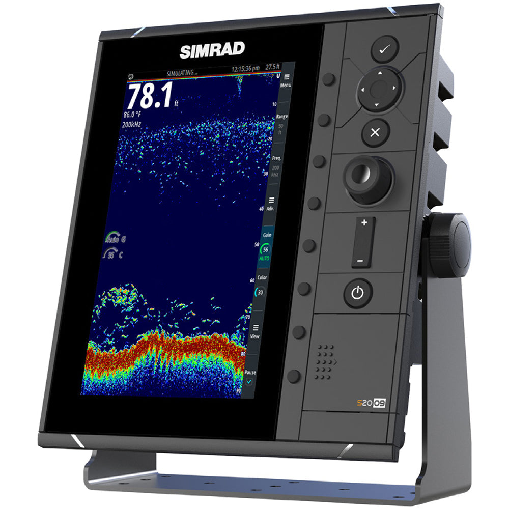 Simrad S2009 9" CHIRP Fishfinder Display