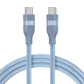 Anker USB-C to USB-C Cable (3 ft / 6 ft, 240W, Upcycled-Braided)