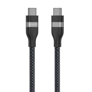 Anker USB-C to USB-C Cable (3 ft / 6 ft, 240W, Upcycled-Braided)