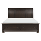 Begonia Grayish Brown King Sleigh Storage Platform Bed