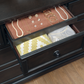 Begonia Grayish Brown Sleigh Storage Platform Bedroom Set