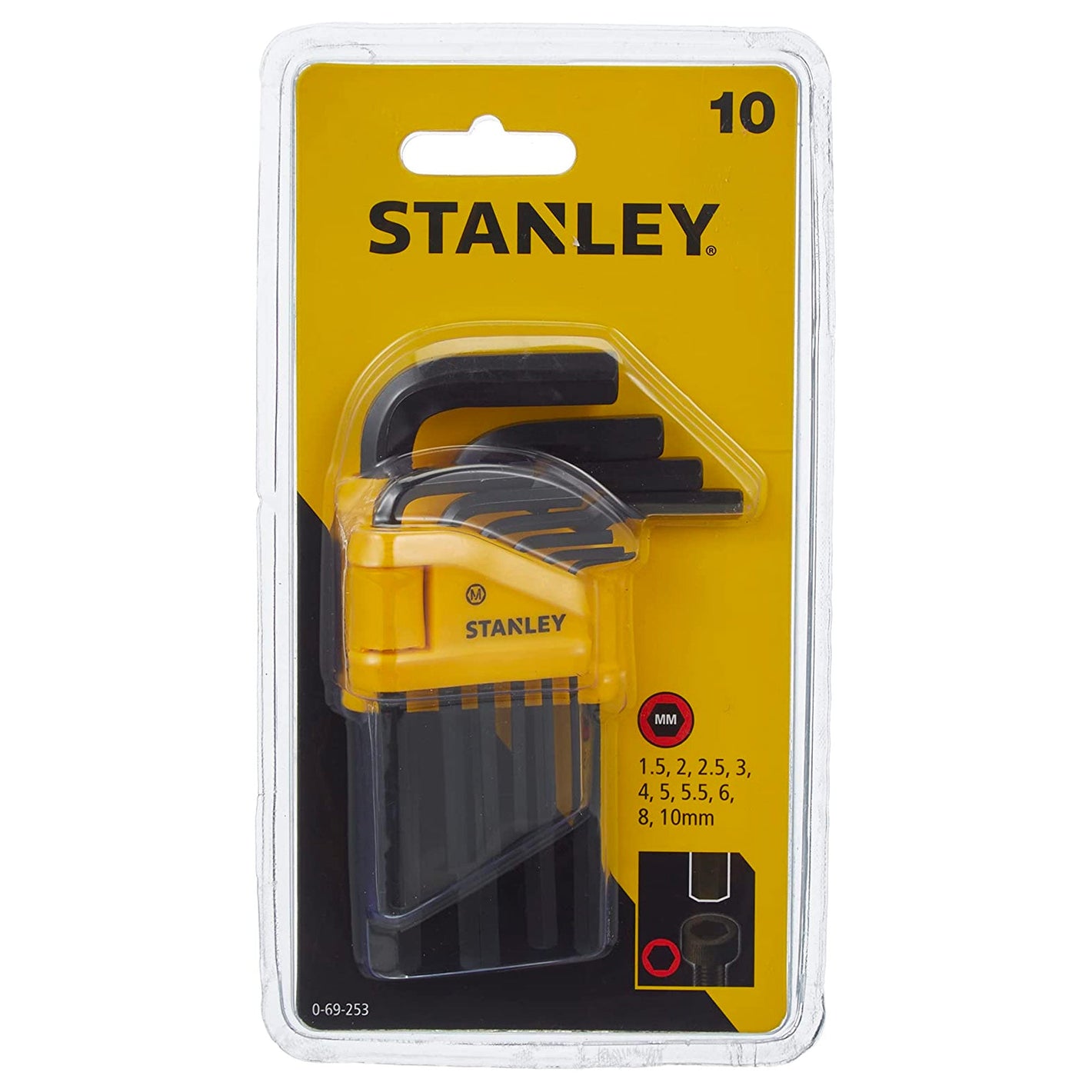 Stanley Key Set 10 pcs
