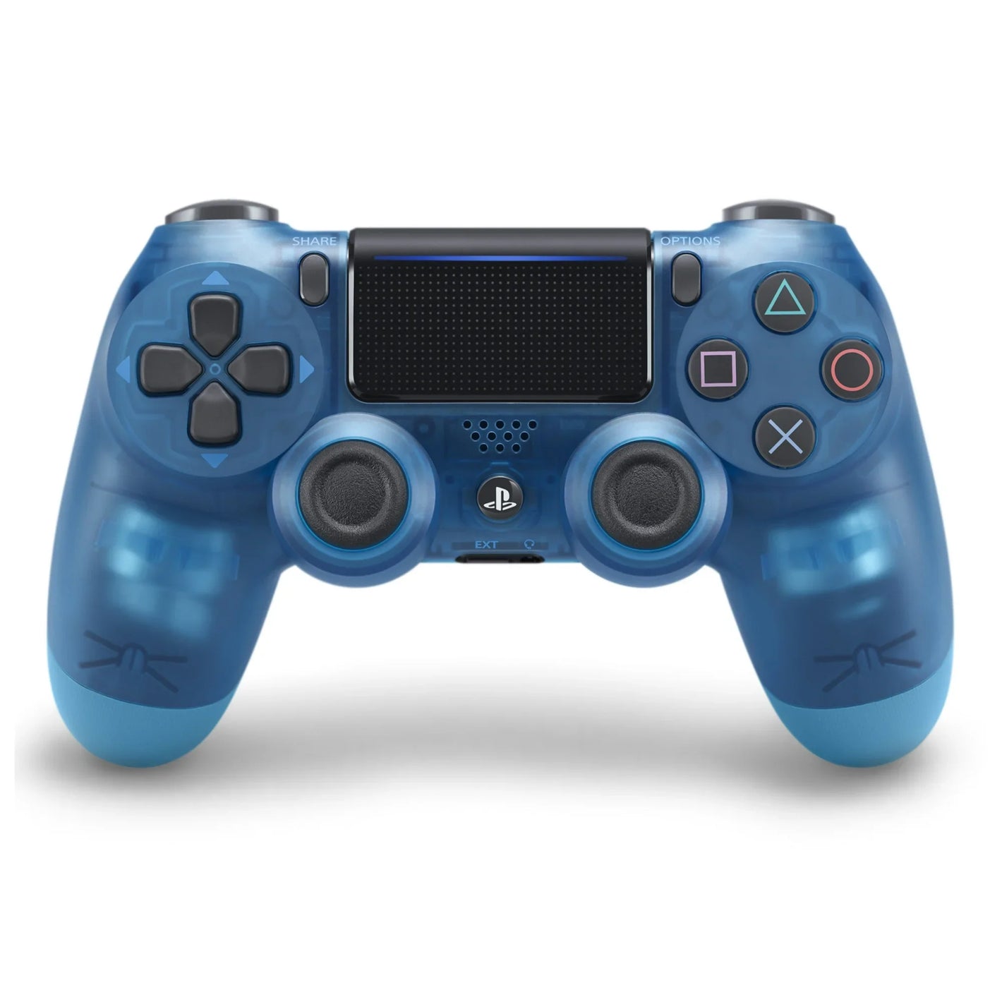 PS4 Dual Shock 4 Controller Blue Crystal (Playstation 4)