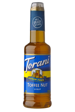 Torani Sugar Free Syrup Toffee Nut 375ml