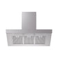 ILVE Professional Plus II 40-Inch 600 CFM Wall Mount Ducted Range Hood in Stainless Steel (UAGQ40SS)