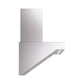 ILVE Professional Plus II 40-Inch 600 CFM Wall Mount Ducted Range Hood in Stainless Steel (UAGQ40SS)