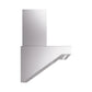 ILVE Professional Plus II 48-Inch 600 CFM Wall Mount Ducted Range Hood in Stainless Steel (UAGQ48SS)