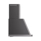 ILVE Majestic II 36-Inch 600 CFM Wall Mount Range Hood in Graphite Matte (UAM90MG)