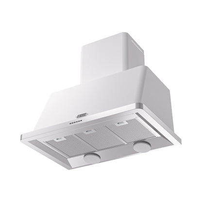 ILVE Majestic II 36-Inch 600 CFM Wall Mount Range Hood in White (UAM90WH)