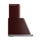 ILVE Majestic II 48-Inch 850 CFM Wall Mount Range Hood in Burgundy (UAM120BU)