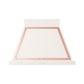 ILVE Nostalgie II 36-Inch 600 CFM Wall Mounted Range Hood in Antique White with Copper Trim (UANB36AWP)
