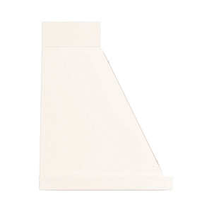 ILVE Nostalgie II 36-Inch 600 CFM Wall Mounted Range Hood in Antique White with Copper Trim (UANB36AWP)