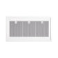 ILVE Nostalgie II 36-Inch 600 CFM Wall Mounted Range Hood in White with Copper Trim (UANB36WHP)
