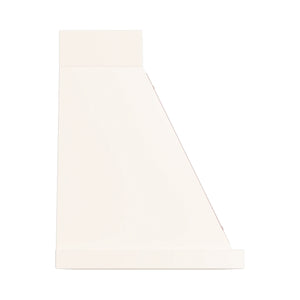 ILVE Nostalgie II 40-Inch 600 CFM Wall Mounted Range Hood in Antique White with Copper Trim (UANB40AWP)