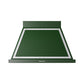 ILVE Nostalgie II 40-Inch 600 CFM Wall Mounted Range Hood in Emerald Green with Chrome Trim (UANB40EGC)
