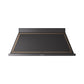 ILVE Nostalgie II 60-Inch 600 CFM Wall Mounted Range Hood in Glossy Black with Bronze Trim (UANB60BKB)