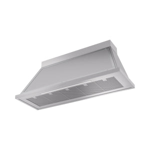 ILVE Nostalgie II 60-Inch 600 CFM Wall Mounted Range Hood in Stainless Steel with Chrome Trim (UANB60SSC)