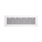 ILVE Nostalgie II 60-Inch 600 CFM Wall Mounted Range Hood in White with Chrome Trim (UANB60WHC)
