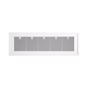 ILVE Nostalgie II 60-Inch 600 CFM Wall Mounted Range Hood in White with Copper Trim (UANB60WHP)