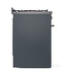 ILVE Professional Plus II 30-Inch Dual Fuel Range with Solid Door in Blue Grey (UP30QMPBG)