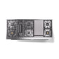 ILVE 60-inch Professional Plus II Dual Fuel Range with 9 Burners, Griddle, and Triple Glass Door Oven in Stainless Steel (UP60FWMPSS)
