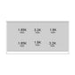 ILVE Professional Plus II 48-Inch Induction Range in Blue Grey (UPI486WMPBG)