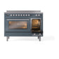 ILVE Professional Plus II 48-Inch Induction Range in Blue Grey (UPI486WMPBG)