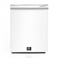 Forno Espresso Package - 36" Refrigerator and Dishwasher in White with Silver Handles
