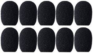 AKG 6500H00420 / W82 (10 Pack) Windscreens for LC82 MD MicroLite Microphones - Black