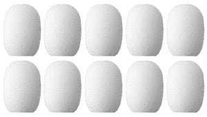 AKG 6500H00480 / W82 (10 Pack) Windscreens for LC82 MD MicroLite Microphones - White