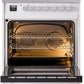 ILVE Professional Plus II 30-Inch Freestanding Dual Fuel Range with 5 Sealed Burner in White (UP30WMPWH)