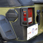 Rugged Ridge XHD Corner Guard Rear 07-18 Jeep Wrangler JKU 4 Door
