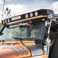 Rugged Ridge 07-18 Jeep Wrangler JK Elite Fast Track Windshield Light Bar Mount w/ Crossbar