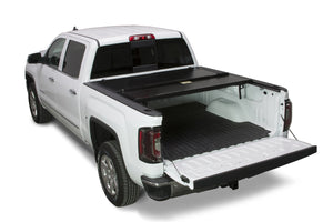 BAK BAKFlip G2 Hard Folding Truck Bed Cover - Rails Mounted Low Enough To Use Standard C Clamps - 1988-2013 Chevy/GMC C/K Pickup/Chevy Silverado/GMC Sierra/1988-2014 2500 HD/3500 HD 6' 6" Bed Model 226101